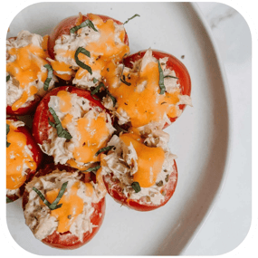 Tuna-Melt-Stuffed-Tomatoes