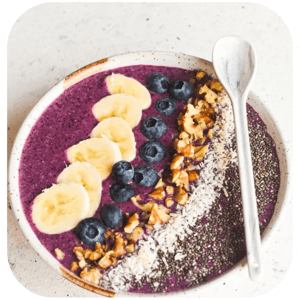 Berry and Oat Smoothie Bowl