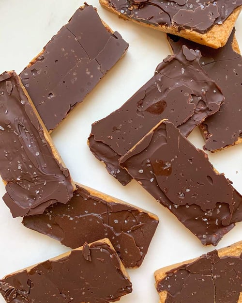 peanut butter snack bars are a top vegan snack