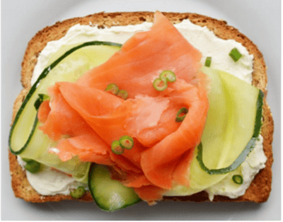 Lox toast