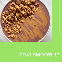 PB&J smoothie