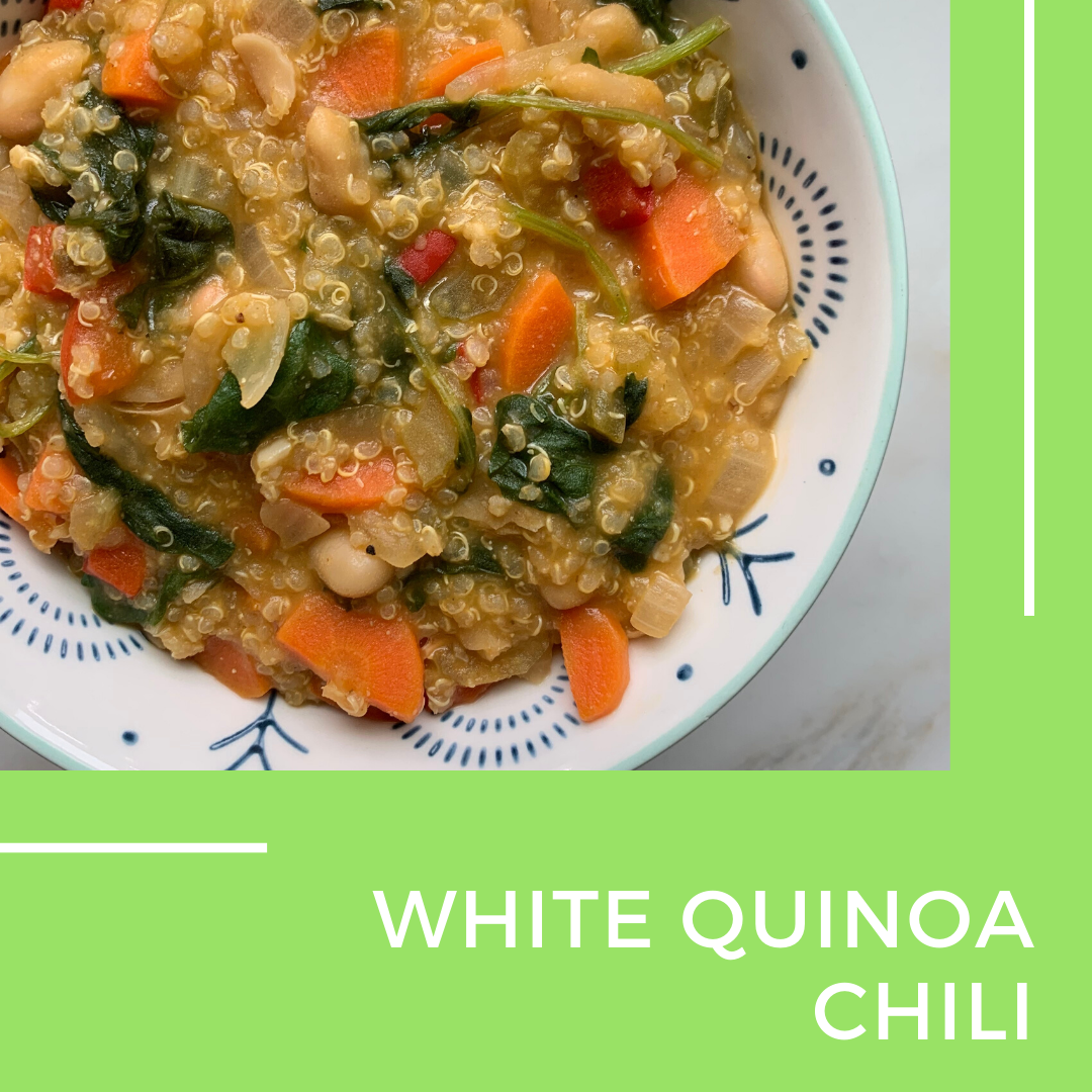 PRED, WHITE QUINOA CHILI