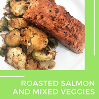 Roasted salmon & veggies-1