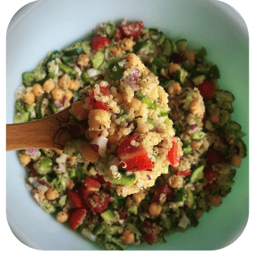 Chickpea Quinoa Salad