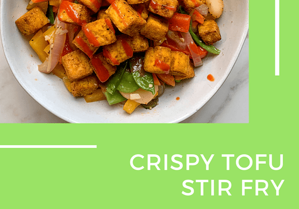 crispy tofu stir fry