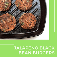 jalapeno black bean burgers