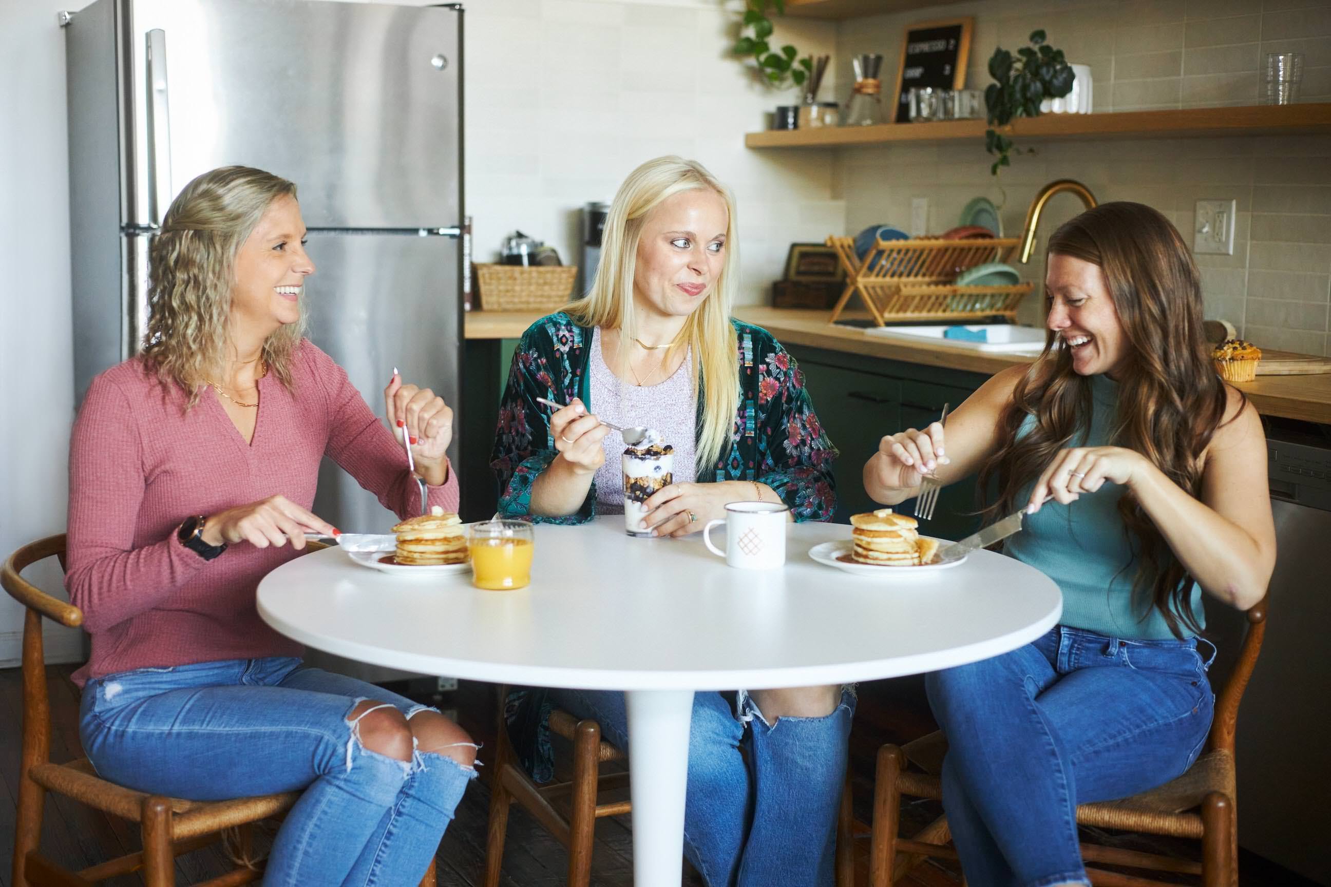 women-eating-breakfast