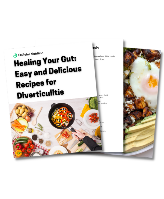 Diverticulitis Recipe Book (Card front image)