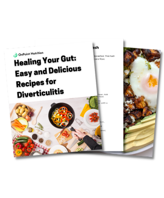 Diverticulitis Recipe Book (Card front image)