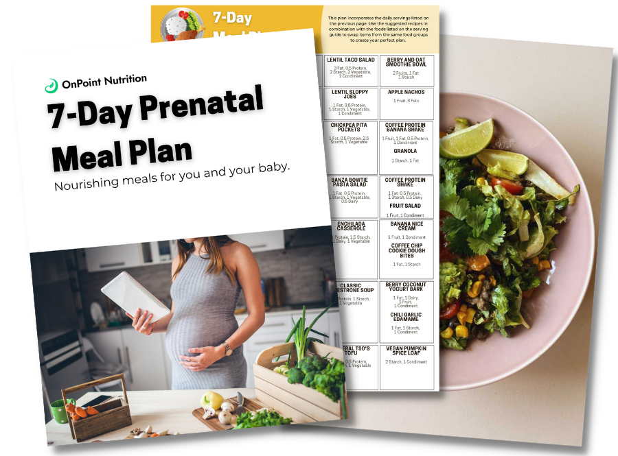 Prenatal Meal Plan (Regular Size)