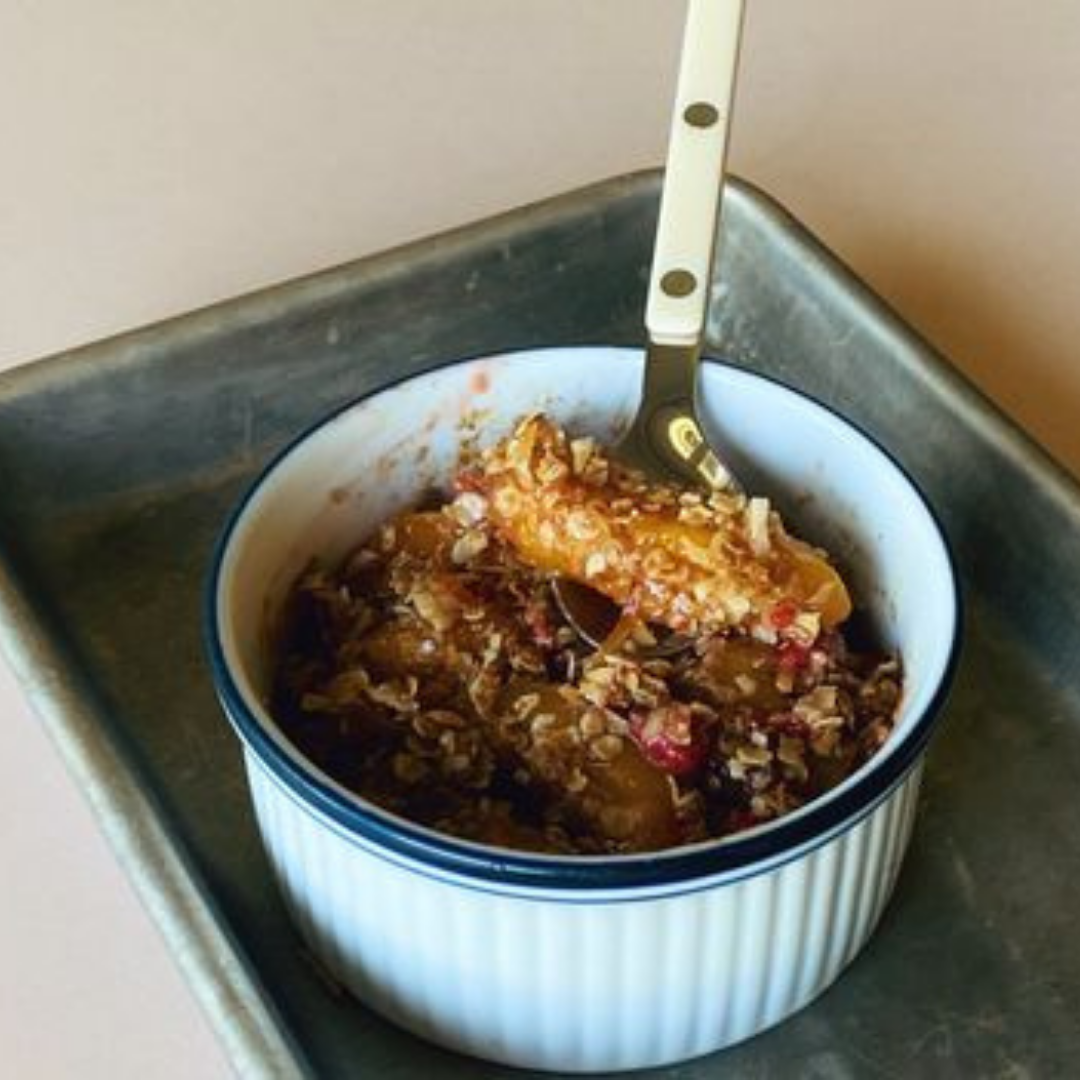 Fruit Crisp for One
