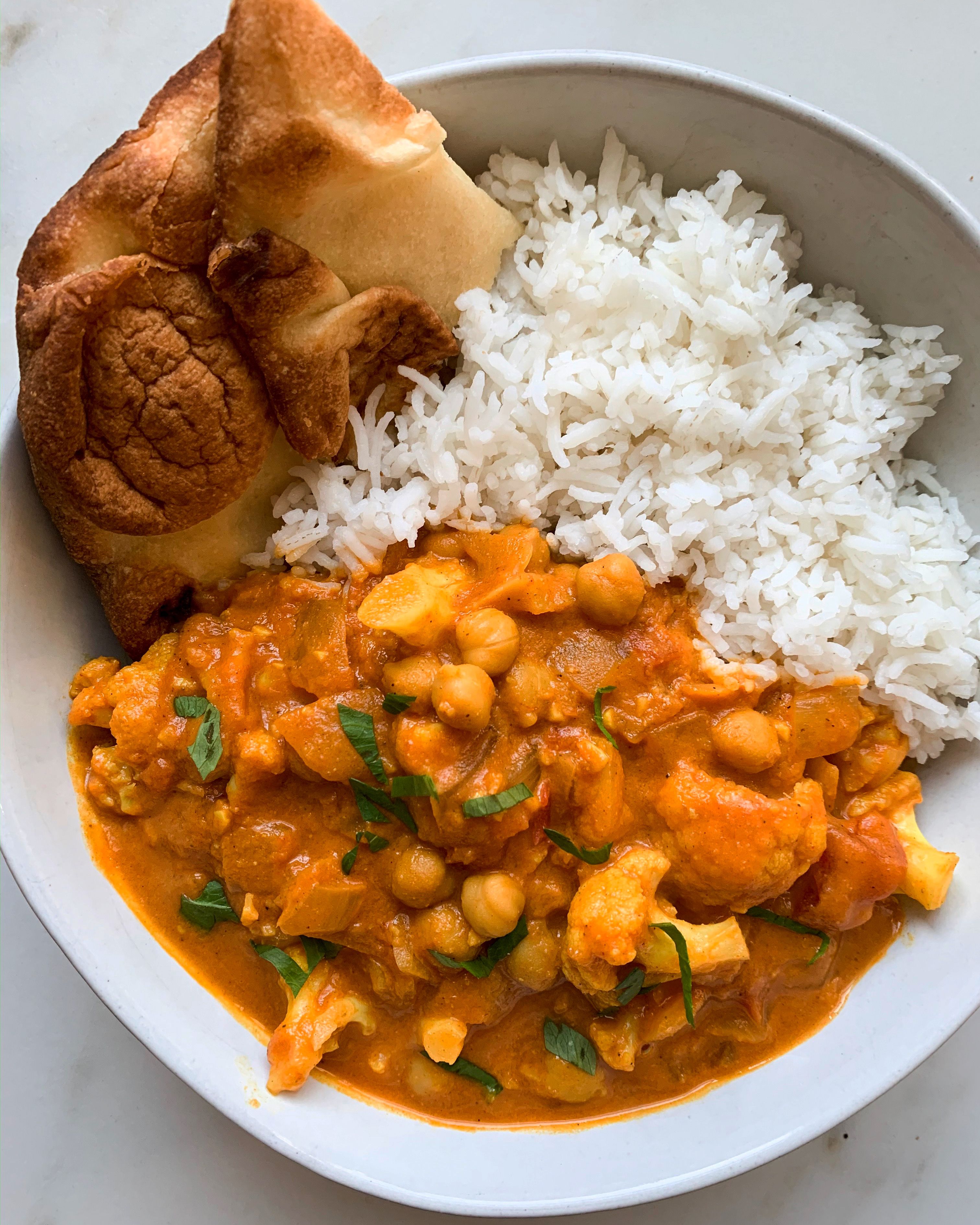 chickpea tikka masala