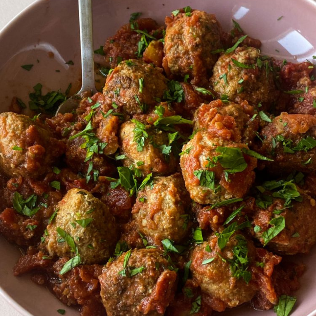 Crockpot Turkey Meatballs