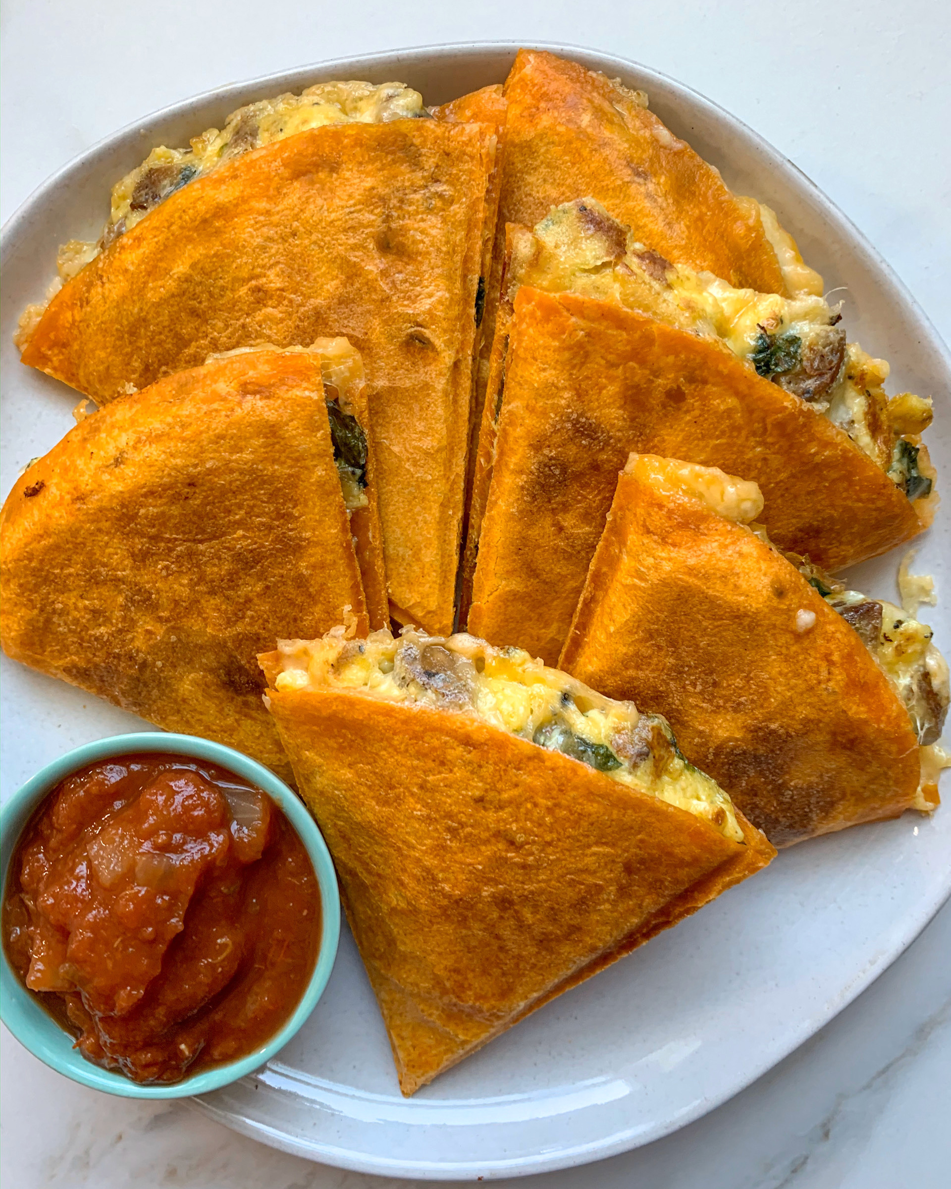 egg quesadilla