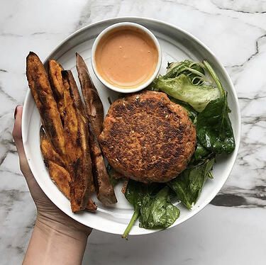 Salmon Burgers