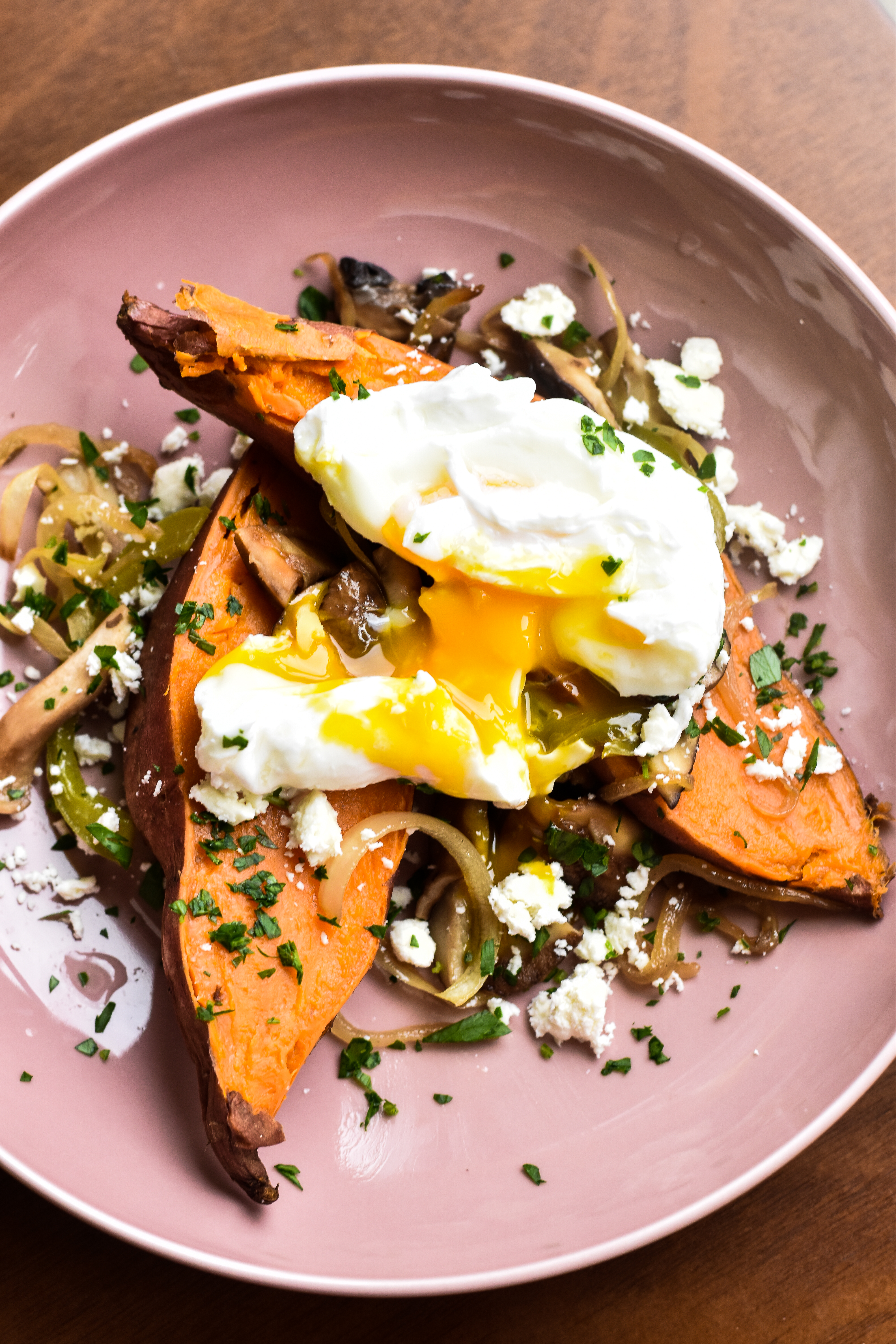 Loaded Baked Sweet Potato