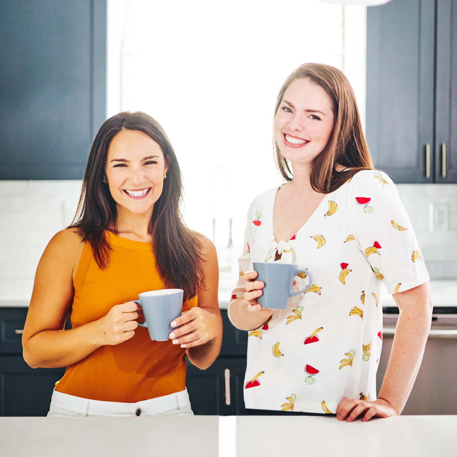 women drinking coffee