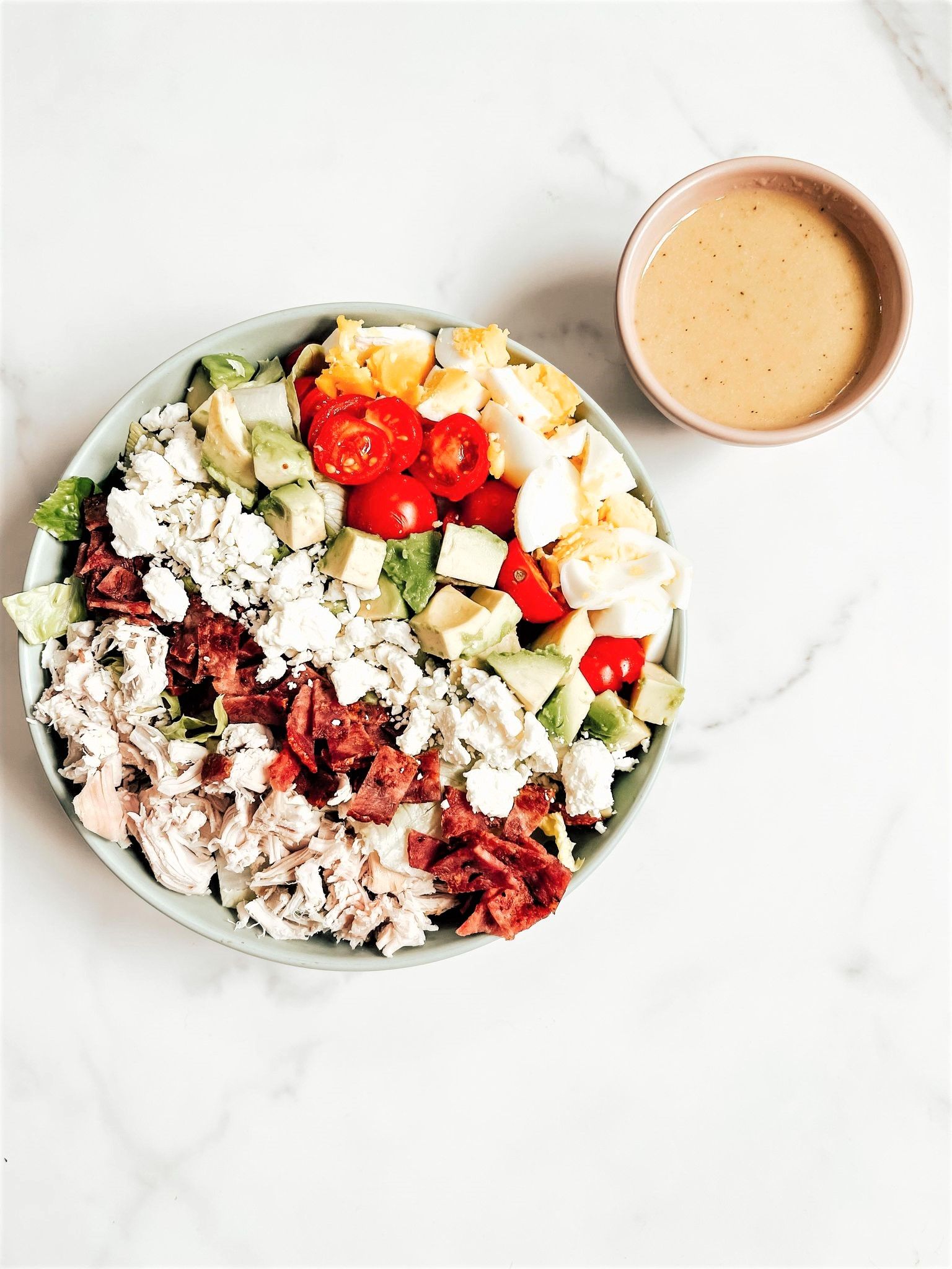 Cobb Salad With Honey Dijon Vinaigrette